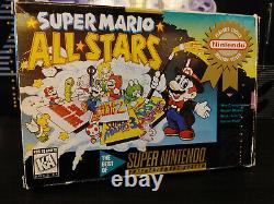 Nintendo Super Nintendo Snes Complet Dans La Boîte Originale + 2 Jeux
