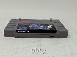 Nosferatu (super Nintendo Entertainment System, 1995) Snes Authentic