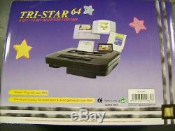 Nouveau Snes Super Nintendo Nes N64 Tri Star Système Tristar Version Anglaise