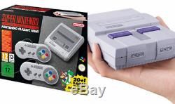 Nouveau Système De Divertissement Snes Super Nintendo Mini Console Rétro Classique Us Ver
