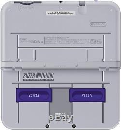 Nouveau Système De Jeu Nintendo 3ds XL Snes Edition Avec Super Mario Kart Bundle