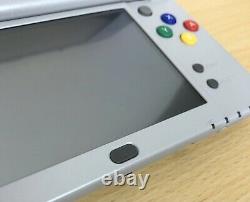 Nouvelle Console Grise Nintendo 3ds XL Snes Super Nintendo Edition Entièrement Testée