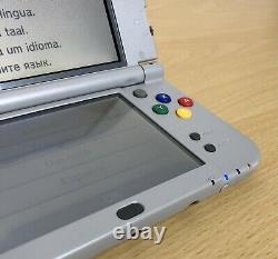 Nouvelle Console Grise Nintendo 3ds XL Snes Super Nintendo Edition Entièrement Testée