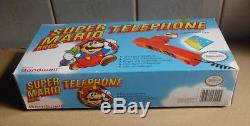 Orig 1990 Nes Super Nintendo 64 Snes Super Mario Bros Téléphone Unused Brand New