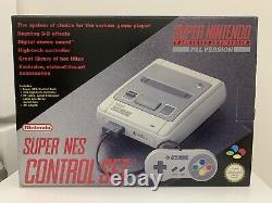 Original Snes Super Nintendo Entertainment System Console Brand New Jamais Utilisé