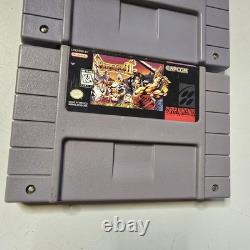 Pack Breath of Fire I & II pour Super Nintendo SNES Authentique Testé