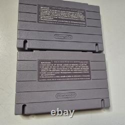 Pack Breath of Fire I & II pour Super Nintendo SNES Authentique Testé