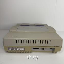 Pack Console Super Nintendo SNES + 6 Jeux, Manette, Câble Testé/Fonctionne