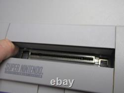 Pack Console Super Nintendo SNES DKC 123, Mario Kart, 100% OEM excellent état
