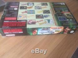 Pack De Console Donkey Kong Country Limited Edition Super Nintendo Snes Rare