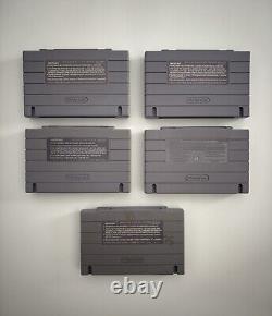 Pack Super Nintendo SNES avec jeux