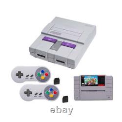 Pack console Super Nintendo SNES + Super Mario Kart + manettes sans fil