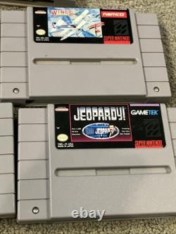 Pack de console Super Nintendo SNES avec 5 jeux et manette de connexion