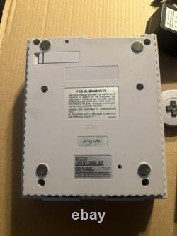 Pack de console Super Nintendo SNES avec jeux Killer Instinct, Spiderman, Xmen