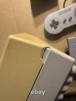 Pack de console Super Nintendo SNES avec jeux Killer Instinct, Spiderman, Xmen