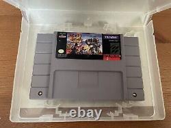 Pistolets Sauvages Cartouche Originale SUPER NINTENDO SNES et PARTIE de la Boîte Originale