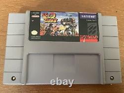 Pistolets Sauvages Cartouche Originale SUPER NINTENDO SNES et PARTIE de la Boîte Originale