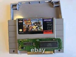 Pistolets sauvages (Super Nintendo SNES) Carte seule Authentique Testée