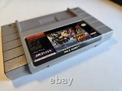 Pistolets sauvages (Super Nintendo SNES) Carte seule Authentique Testée