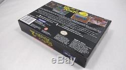 Pocky & Et Rocky 2 Super Rare Box Seulement Authentique! (super Nintendo) Snes