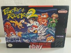 Pocky & Rocky 2 Snes Super Nintendo