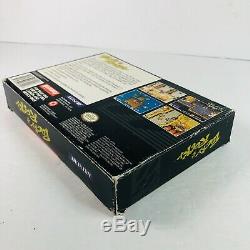 Pocky & Rocky (super Nintendo Entertainment System, 1993) Snes Cib Complete