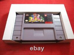 Power Rangers Mighty Morphin (Super Nintendo SNES) COMPLET avec boîte manuel #K1