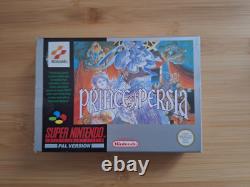 Prince of Persia Super Nintendo SNES Jeu Vidéo Boîte CIB (PAL UKV)