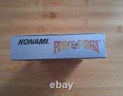 Prince of Persia Super Nintendo SNES Jeu Vidéo Boîte CIB (PAL UKV)