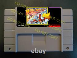 Projet Mega Man X3 Zero V4.4 -usa Anglais Pour Super Nintendo Snes