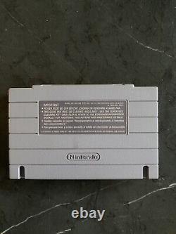 RARE Captain Commando (Super Nintendo SNES 1995) Jeu Authentique & Testé CAPCOM