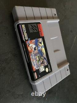 RARE Captain Commando (Super Nintendo SNES 1995) Jeu Authentique & Testé CAPCOM