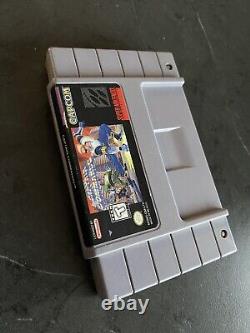 RARE Captain Commando (Super Nintendo SNES 1995) Jeu Authentique & Testé CAPCOM