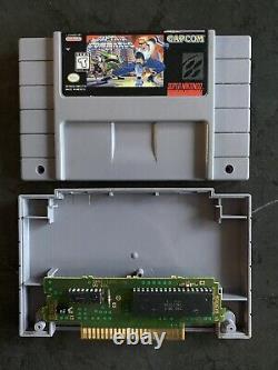 RARE Captain Commando (Super Nintendo SNES 1995) Jeu Authentique & Testé CAPCOM