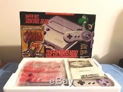 Rare! Super Nintendo Snes Mini Jr Game System Console Zelda Cible Exclusive