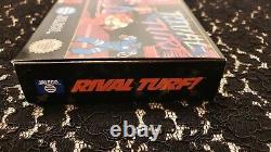Rival Turf (super Nintendo, Snes, Ovp, Cib, Pal) 100% Original