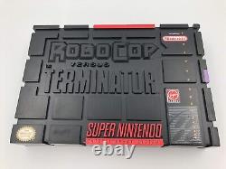 Robocop contre Terminator Super Nintendo SNES CIB