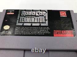 Robocop contre Terminator Super Nintendo SNES CIB