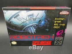 Robotrek Ovp Cib Snes Super Nintendo Ntsc Top