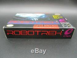 Robotrek Ovp Cib Snes Super Nintendo Ntsc Top