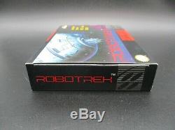 Robotrek Ovp Cib Snes Super Nintendo Ntsc Top