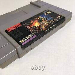 Roi Des Dragons (super Nintendo, 1994) Snes Capcom Testé Travail Battre'em Vers Le Haut