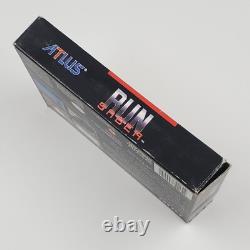 Run Saber (Super Nintendo SNES) AUTHENTIQUE CIB Complet dans la Boîte TESTÉ
