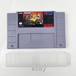 Run Saber (Super Nintendo SNES) AUTHENTIQUE CIB Complet dans la Boîte TESTÉ