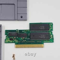 Run Saber (Super Nintendo SNES) AUTHENTIQUE CIB Complet dans la Boîte TESTÉ