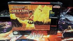 SAMURAI SHODOWN Jeu vidéo Super Nintendo SNES 1994 Showdown SEALED Rare
