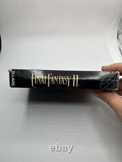 SNES Final Fantasy II 2 (Super Nintendo) Authentique Complet Avec Manuel Sans Carte