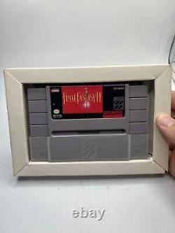 SNES Final Fantasy II 2 (Super Nintendo) Authentique Complet Avec Manuel Sans Carte