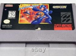 SNES Mega Man 7 (Super Nintendo, 1995) Cartouche seule authentique TESTÉE