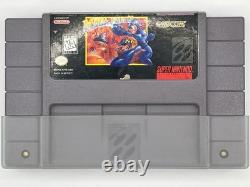 SNES Mega Man 7 (Super Nintendo, 1995) Cartouche seule authentique TESTÉE